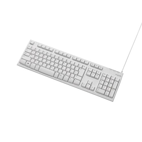 エレコム キーボード 有線 メンブレン Rohs指令準拠 1000万回高耐久 ブラック TK-FCM064WH/RS rdzdsi3 Amazon.co.jp: エレコム キーボード 有線 メンブレン Rohs指令